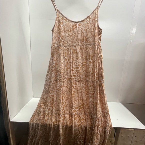 Show Me Your MuMu Dresses & Skirts - Show Me Your MuMu Beige Patterned Maxi Dress